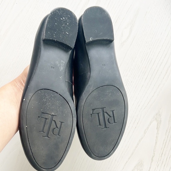 Lauren Ralph Lauren Carmen Slip On Flats Black size 8 - Picture 11 of 14